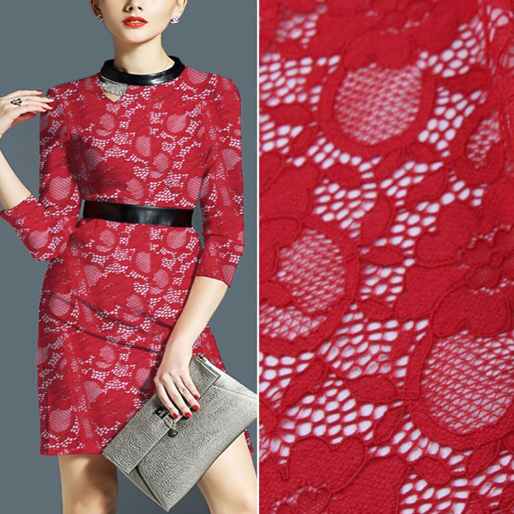 童装舞蹈女装服装锦氨弹力衣服高品质婚纱礼服蕾丝面料现货春夏