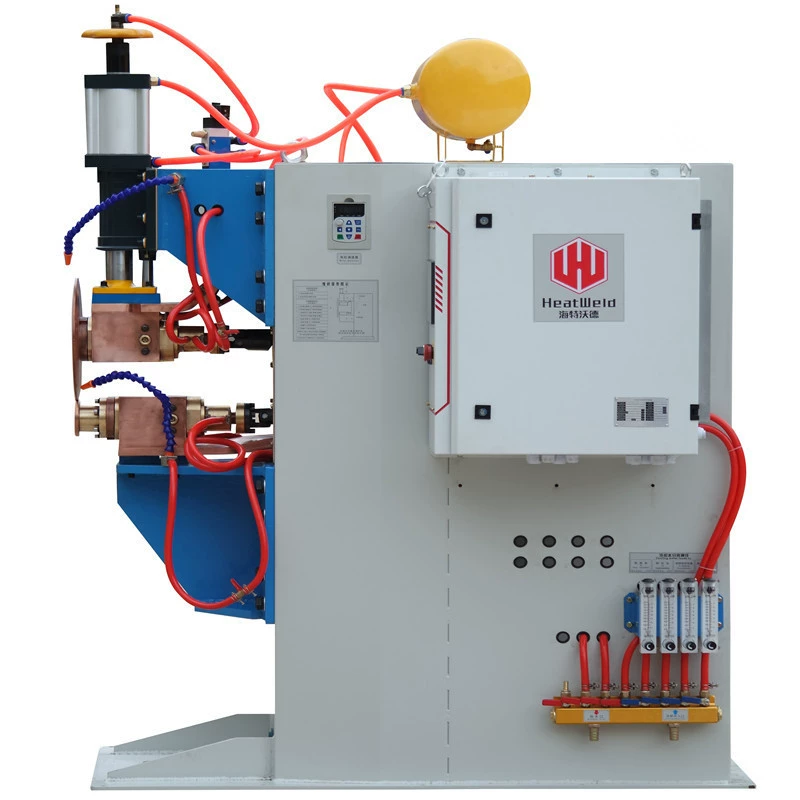 Заводская машина прямого управления пневматической инверторной сваркой 160KVA двойной привод серебряная плитка квадратная коробка гидравлический бак масляный барабан сварочный станок