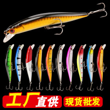 Sinking Minnow Fishing Lures Hard Plastic Baits Bass Trout Fresh Water Fishing Lure