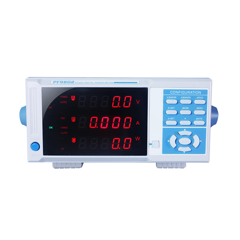 杭州远方PF9802智能电量测量仪数字功率计电参数测量高精度