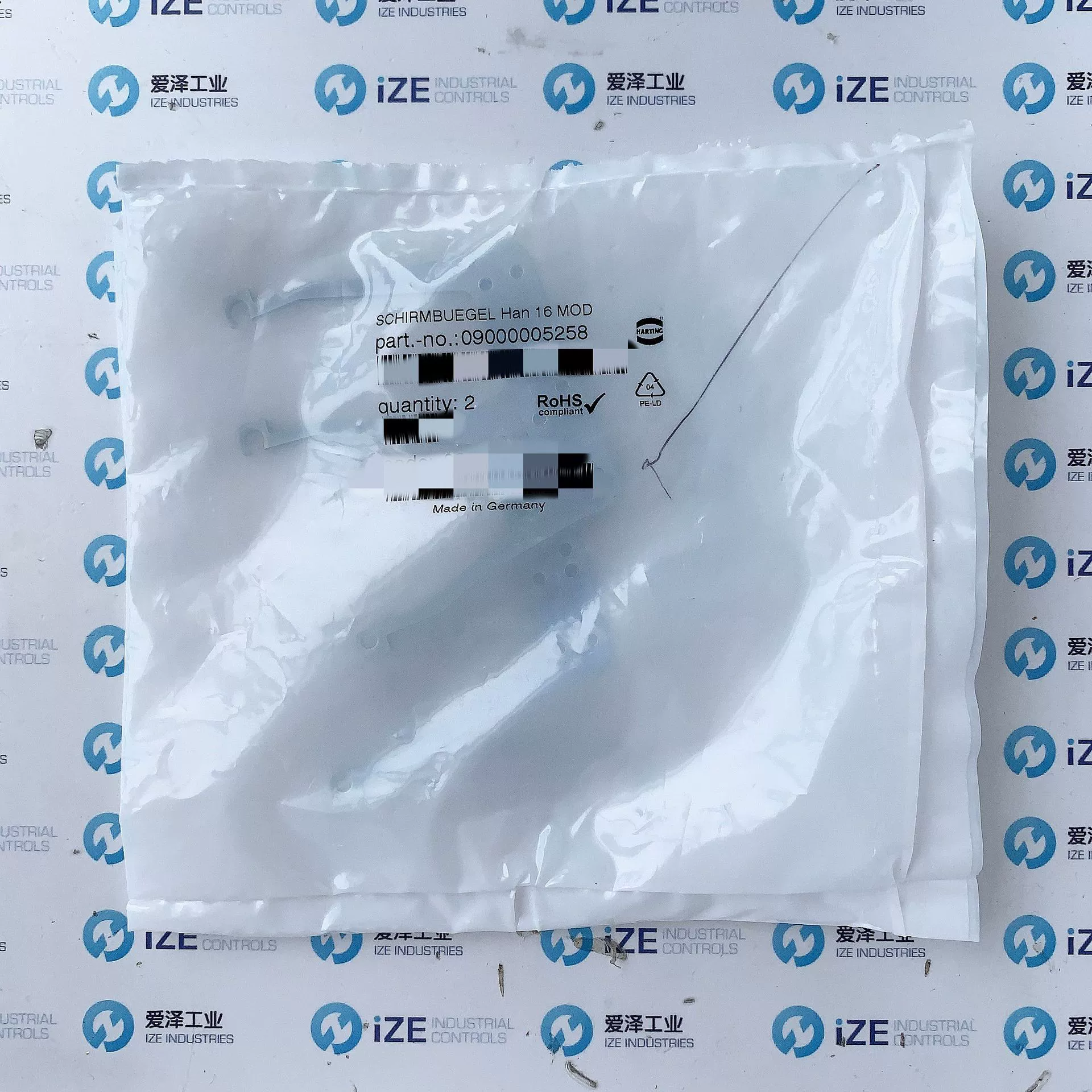 Разъем Harting 09000005258, источникSpot Aizawa Industry