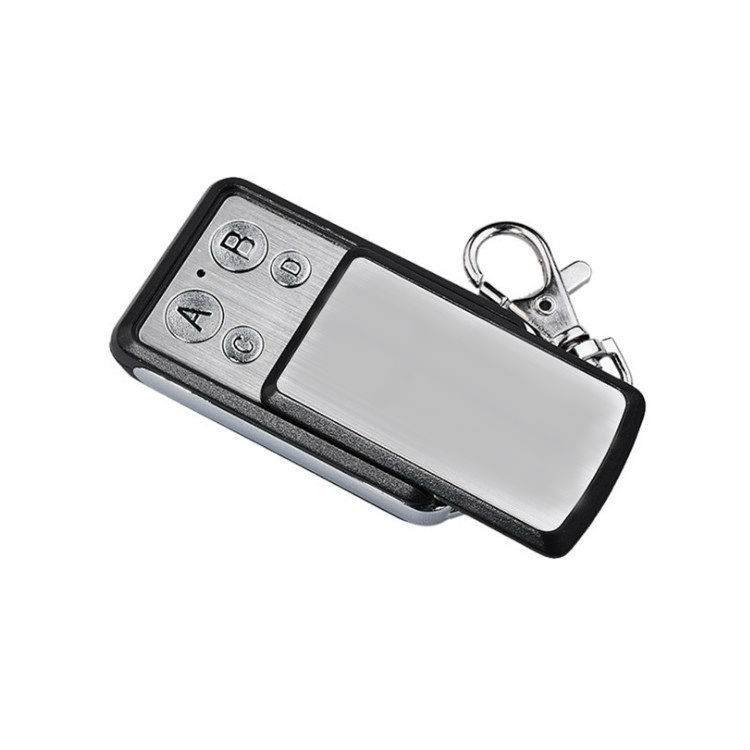 深圳厂家滑板推盖金属四键防误按遥控4键无线发射器门控开关手柄