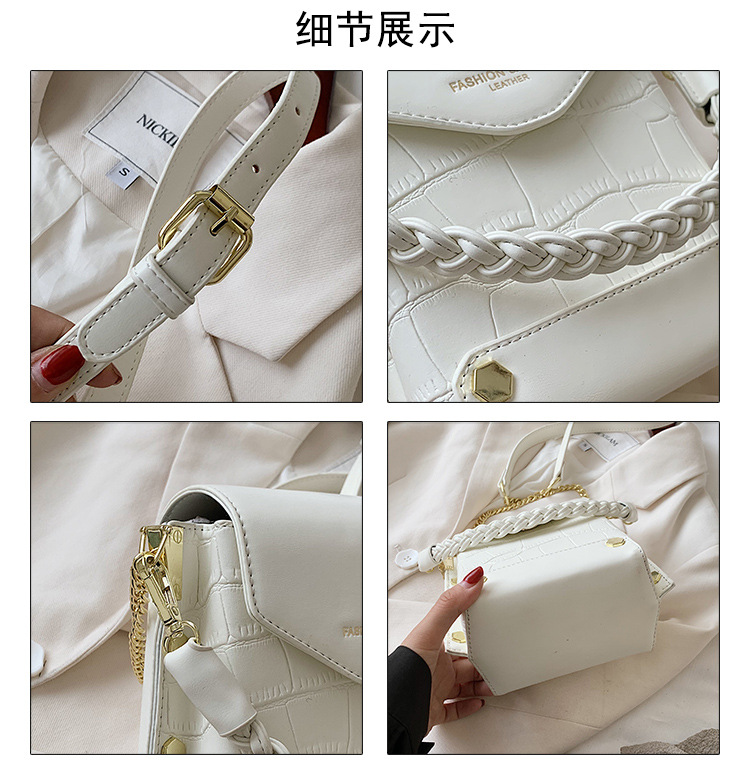 Portable Chain Messenger Fashion Single Shoulder Bag display picture 17