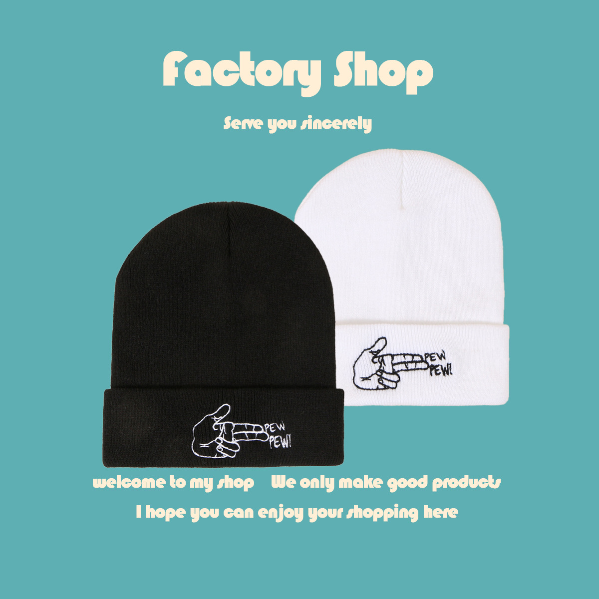 Fashion Hip-hop Knitted Hat display picture 1