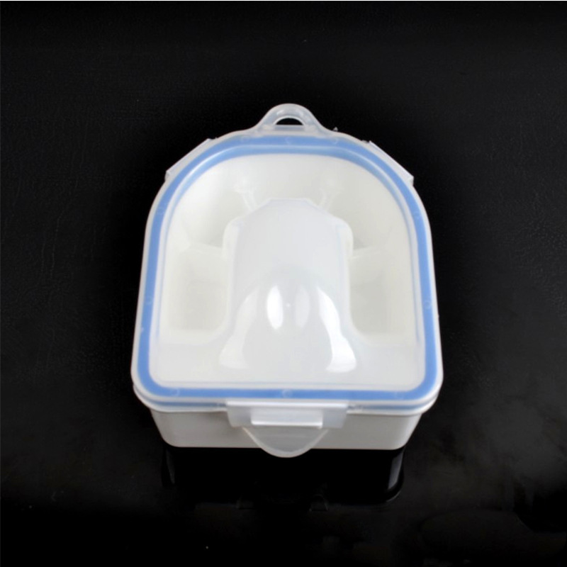 Herramientas de uñas al por mayor burbuja de uñas mano Tazón de doble capa de burbuja muñeca engrosada tazón de mano resistente a la caída con función de preservación del calor