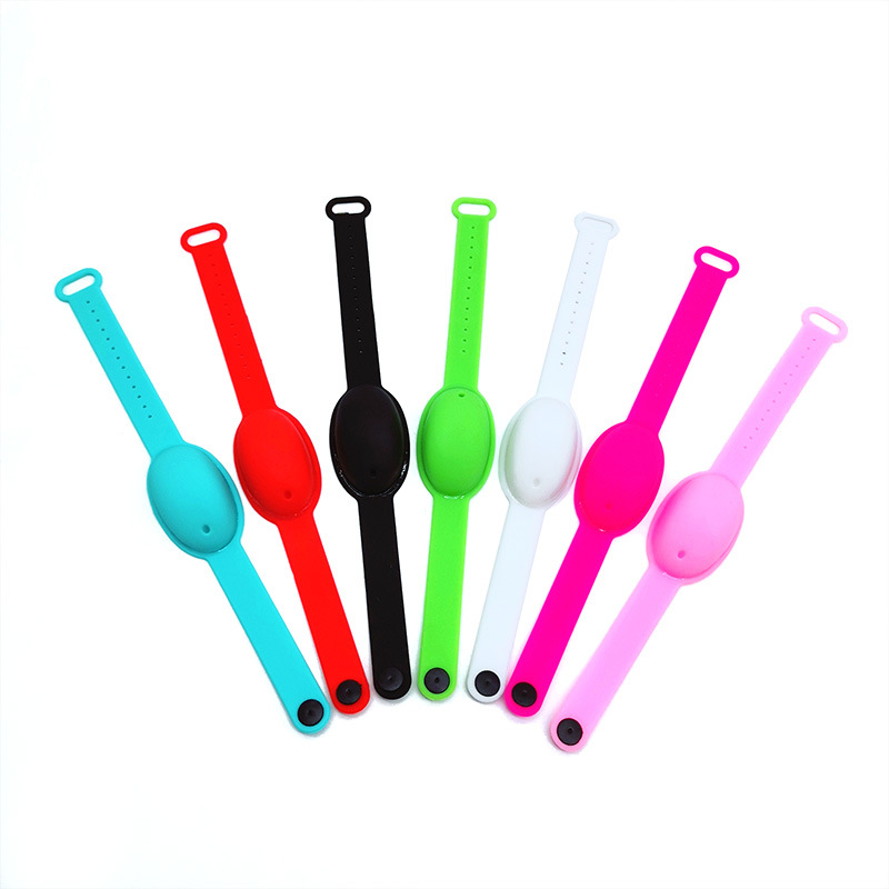 免水洗硅胶手环免洗手液手环分装瓶硅胶免水洗凝胶手环洗手液手环|ru