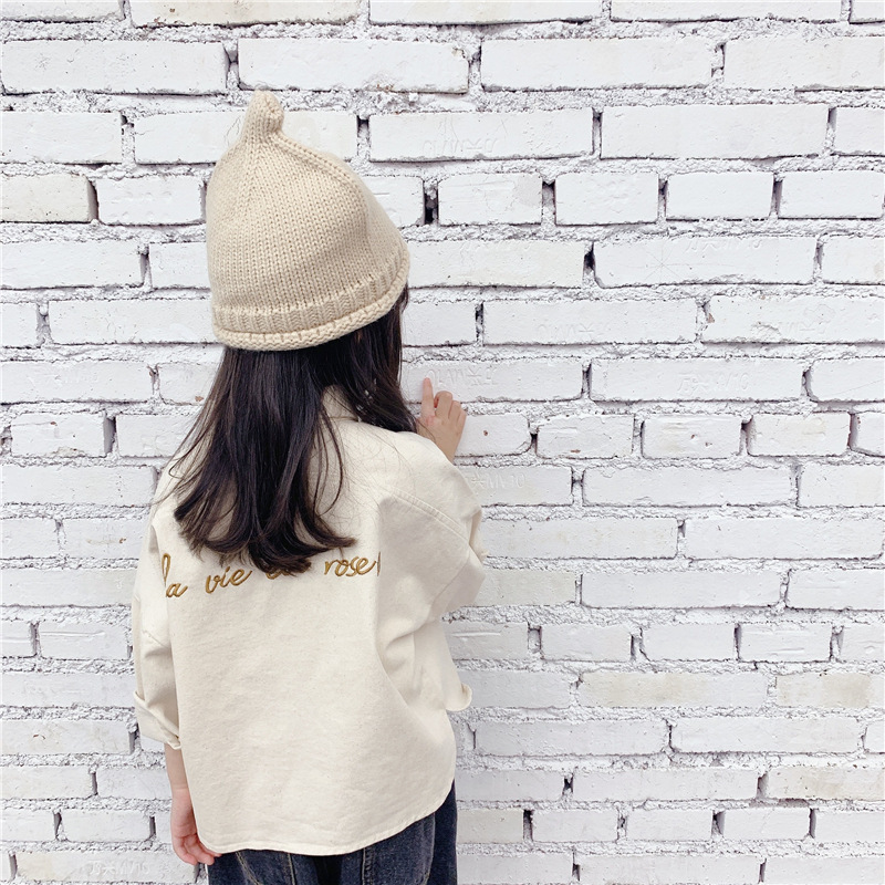 Children's autumn shirt for boys