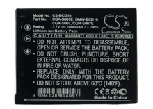 CSmLumix DMC-TZ1EG-SC늳؏SֱCGA-S007 1000mAh