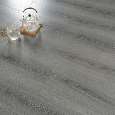 three layers solid wood floor reunite with Log floor 15mm household grey Light extravagance waterproof Northern Europe multi-storey Floor heating Dedicated