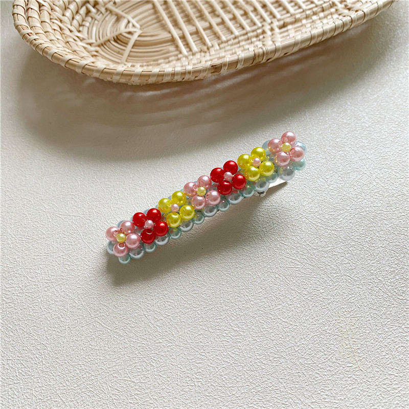 Sweet Design Sens Handmade Pearl Hairpin Pince Latérale Perle Amour Coeur En Gros display picture 9