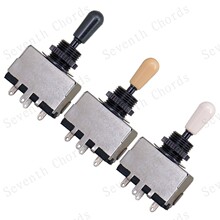 SG EPI电吉他封闭摇头三档开关档位器3档音色转换开关档拨器 黑