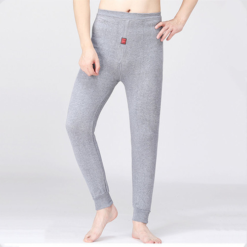 Men's fleece thermal pants winter men's thermal pants middle-aged and elderly autumn pants leggings men's pants thickened cotton pants men