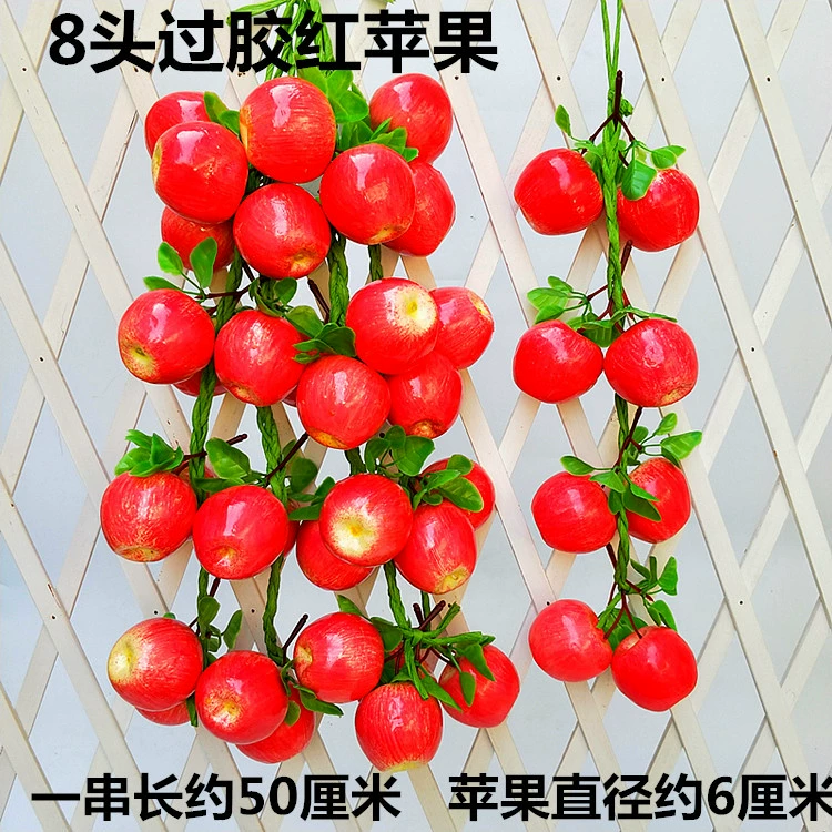 Vegetable model pendant fruit and vegetable window fake vegetable corn chili pepper, garlic decoration farmhouse fake fake