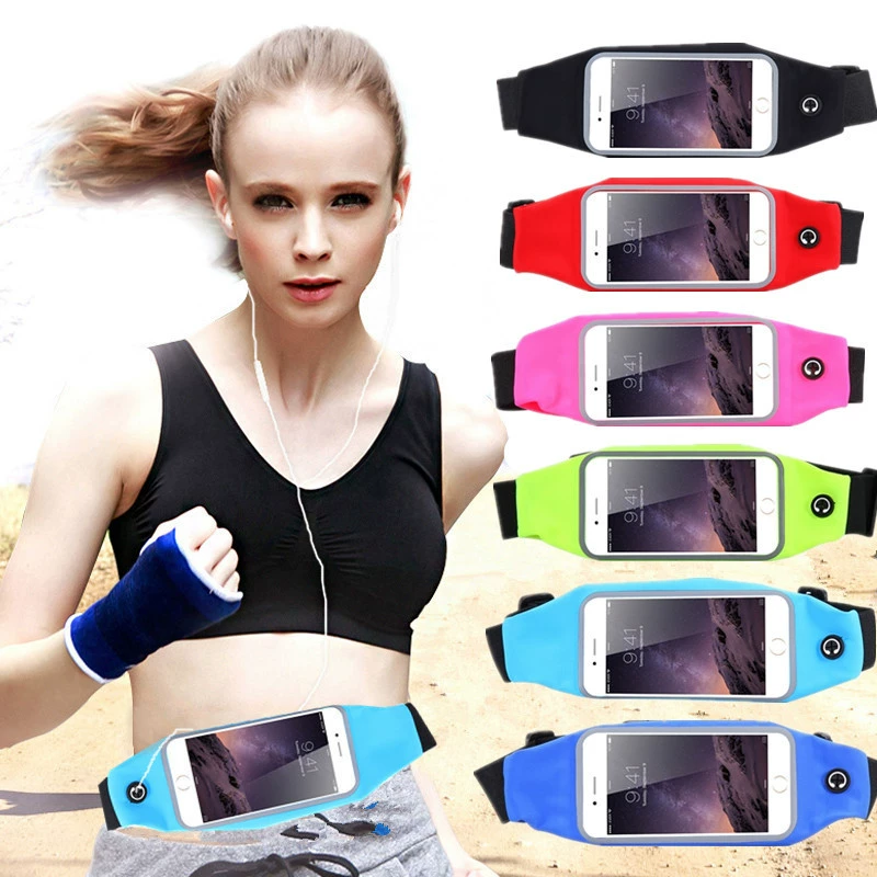 Прямая поставка с фабрики, мужская и женская спортивная сумка На открытом воздухе с сенсорным экраном, поясная сумка Huawei Apple, универсальная