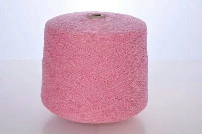 筒纱春兴精梳棉纱包芯纱48S/2棉纱72%PBT28%围巾毛纱尼粘纱针织纱