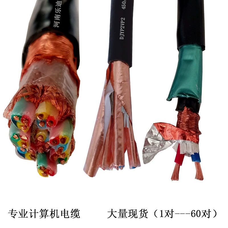 Computer cable DJFVP polyfricon -resistant high -temperature wire woven shielding DJYPV/DJF46P46P/KFFP