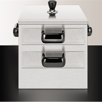 不锈钢肠粉机粉撑抽屉式家用商用蒸粉凉皮机布拉肠迷你蒸柜蒸盘|ms