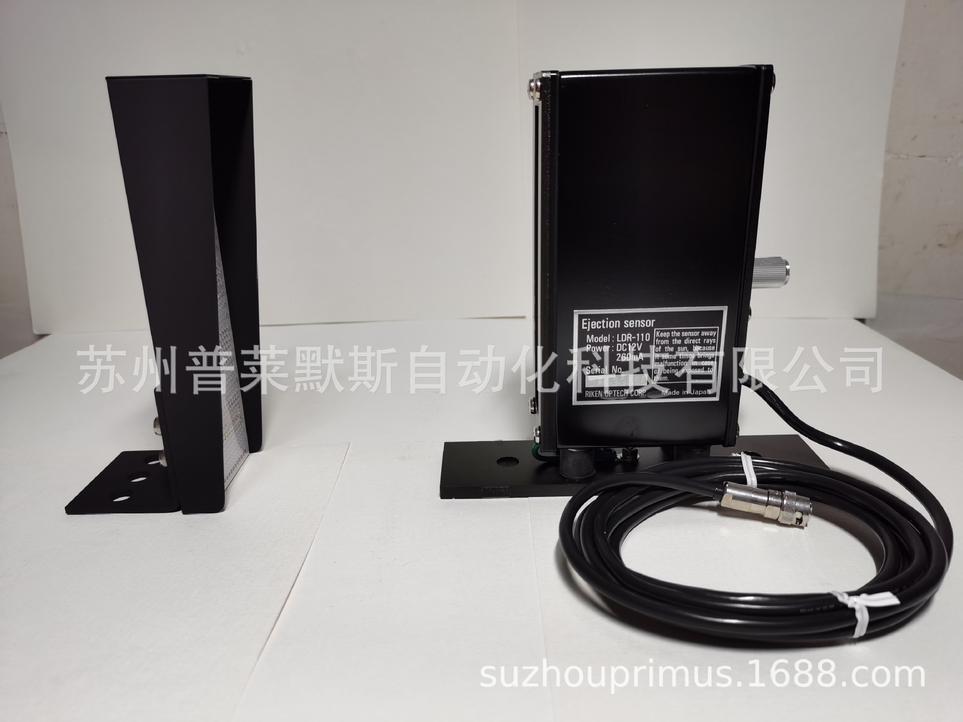 【苏州代理】日本理研PMD误送料用排料感应器LDS-100Ⅱ LDR-110