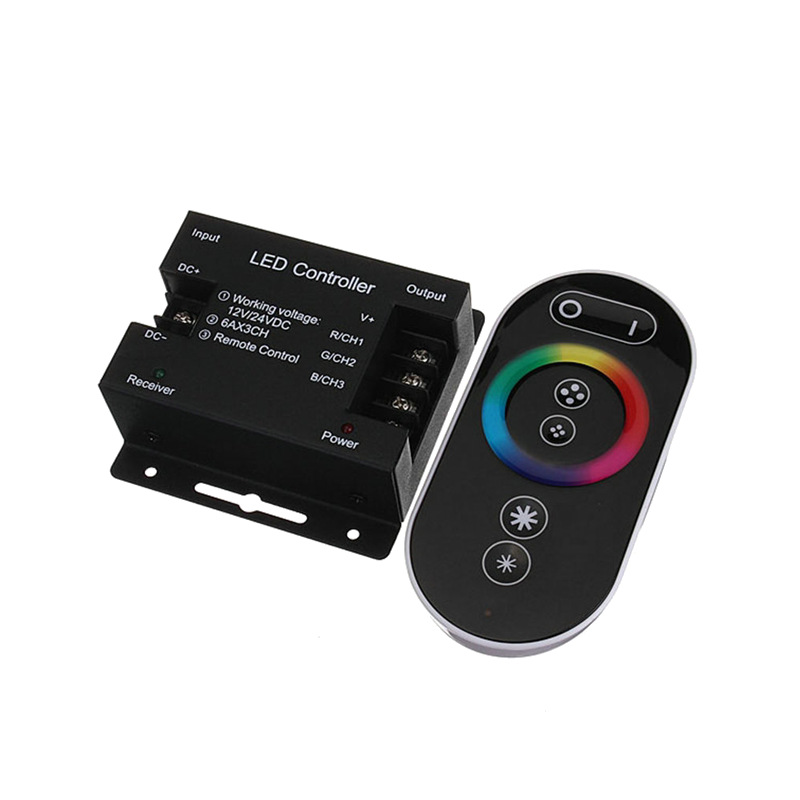 Wireless touch LED controller, light strip, rectangular lamp, remote control 2