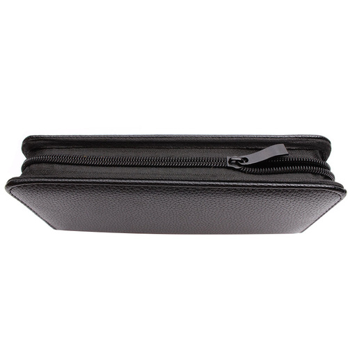 Manufacturer wholesale scissors leather bag barber's special hair scissors scissors leather bag 2-pack hairdressing tool bag