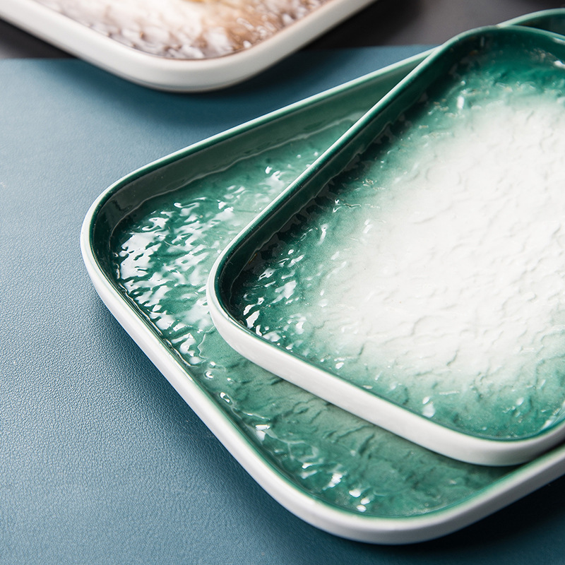 INS Nordic vajilla de cerámica Placa de desayuno del hogar plato de comida restaurante creativo plato Occidental Placa de Pasta Placa de filete