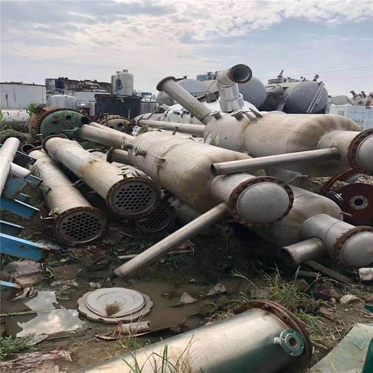 供应二手3000升5000升三效强制循环蒸发器 316L蒸发器 降膜蒸发器