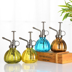 Creative push-type candy-colored shower glass spray bottle watering flowers retro gardening watering bottle household sprayer