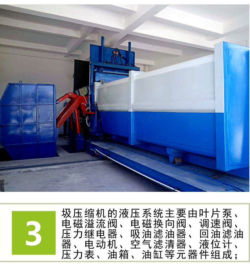 厨余垃圾转运压缩设备