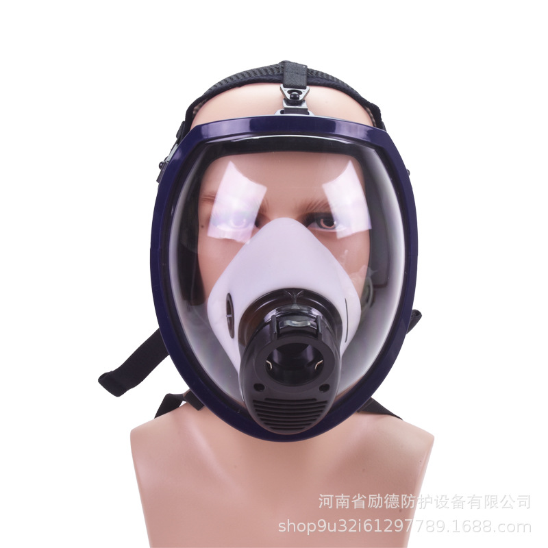正压式空气呼吸器配件面罩半球形全面具防毒防尘面具空呼面具主体
