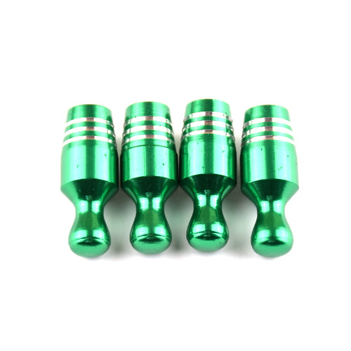 Car and motorcycle accessories Meizui bowling type aluminum alloy valve cap color valve cover accessories