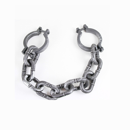 Halloween performance supplies plastic simulation chain prisoner chain bar party decoration haunted house props