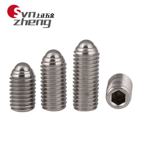 304 stainless steel hex socket ball head set screw locating ball no head set screw M3M4M5M6M8