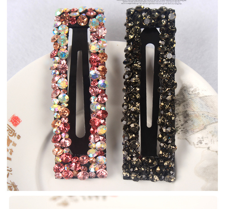 Water Diamond Hair Clip 4