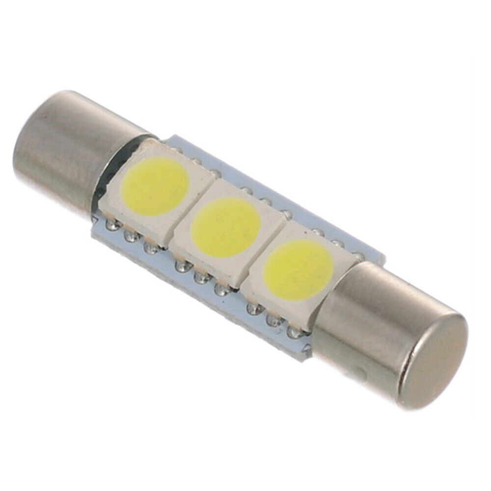 5050 3SMD31MM lámpara de lectura LED para automóviles cabeza plana doble punta luz de techo espejo en stock
