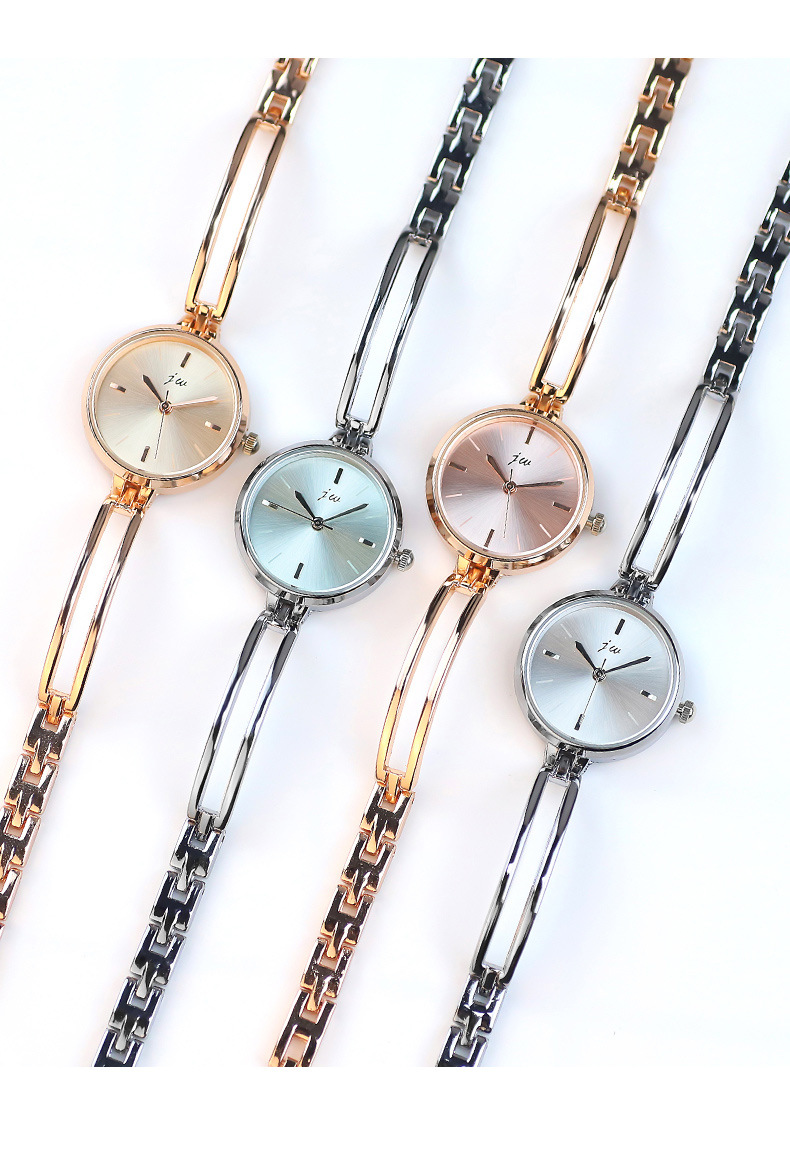 Casual Solid Color Jewelry Buckle Quartz Women's Watches display picture 4