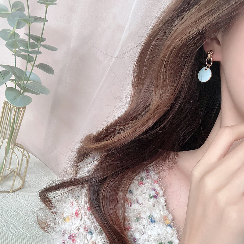 Korean Creative Knotted Geometric Earrings display picture 11