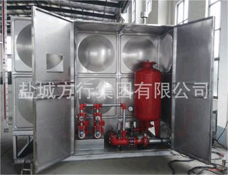 Integration pressure boost Regulator equipment Fire box Integration water tank customized