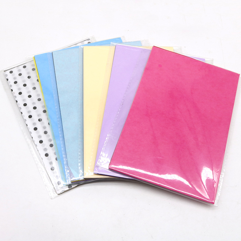 Simple A5 Color Wrapping Paper Wholesale display picture 24