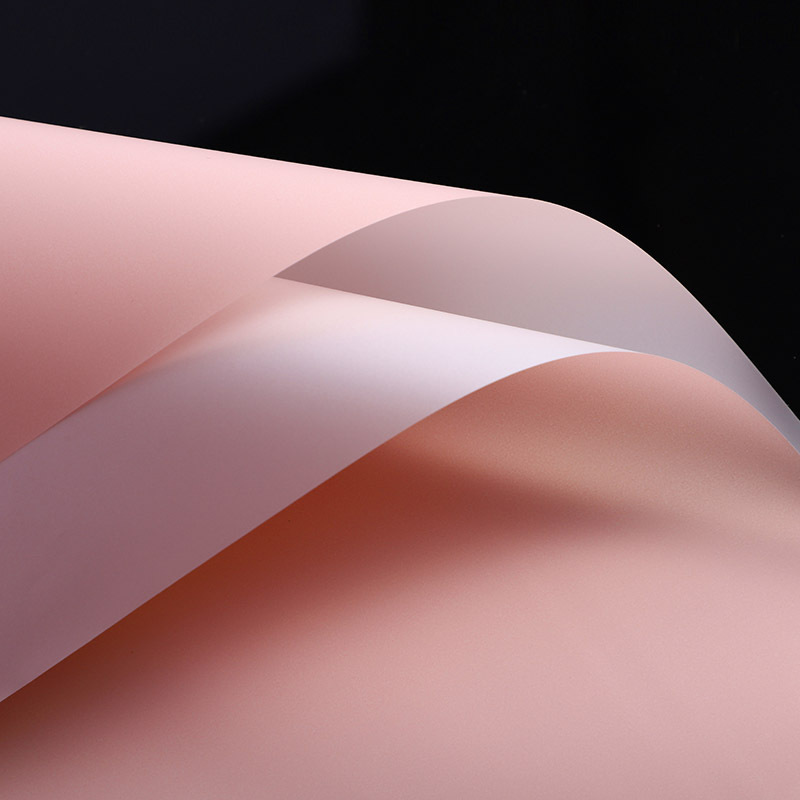 Papel de embalaje de flores brillantes de metal liziran papel de regalo de dos colores papel de embalaje de flores de papel de cartón al por mayor