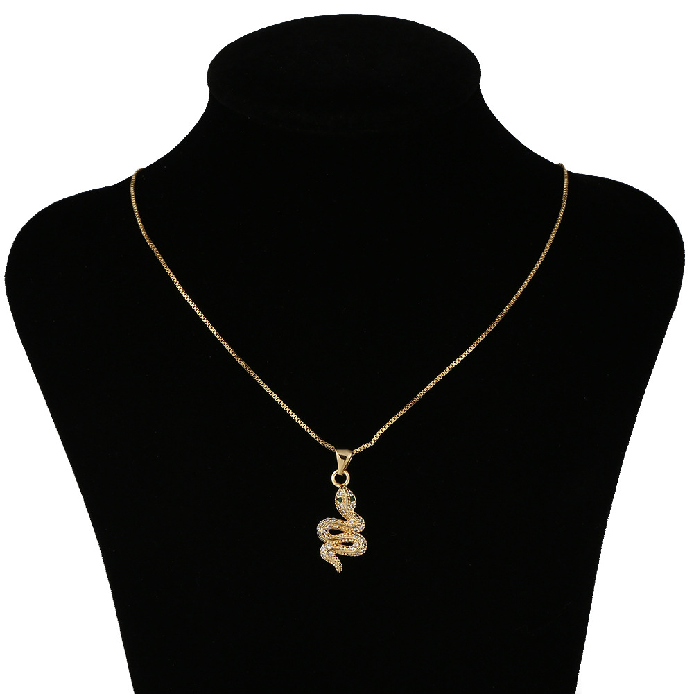 Collar De Serpiente Exagerado De Moda display picture 12