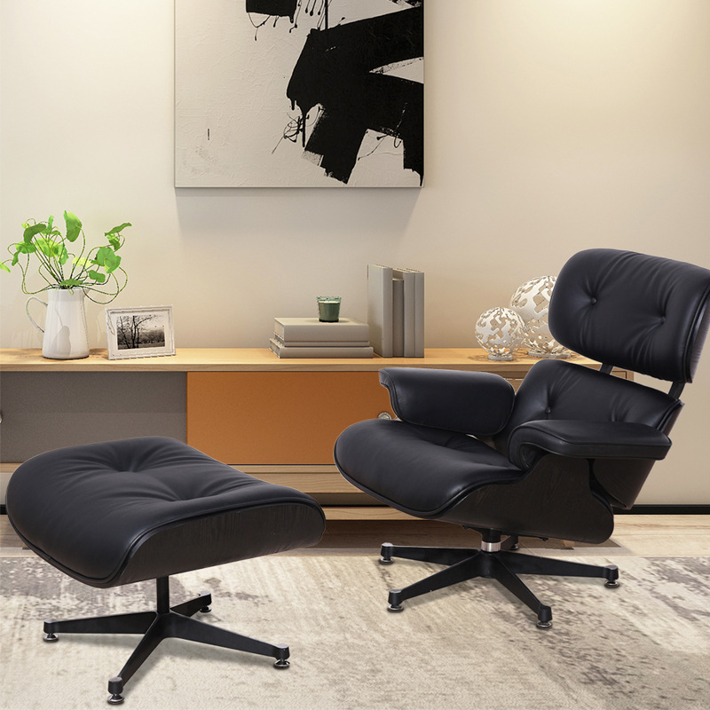 TY311爆款伊姆斯椅子经典款北欧躺椅伊姆斯实木午休椅一件代发