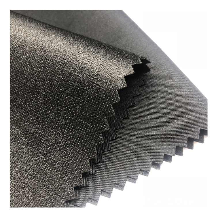 210T-300T半消光春亚纺 复合针织布 户外广告衫马甲校服面料