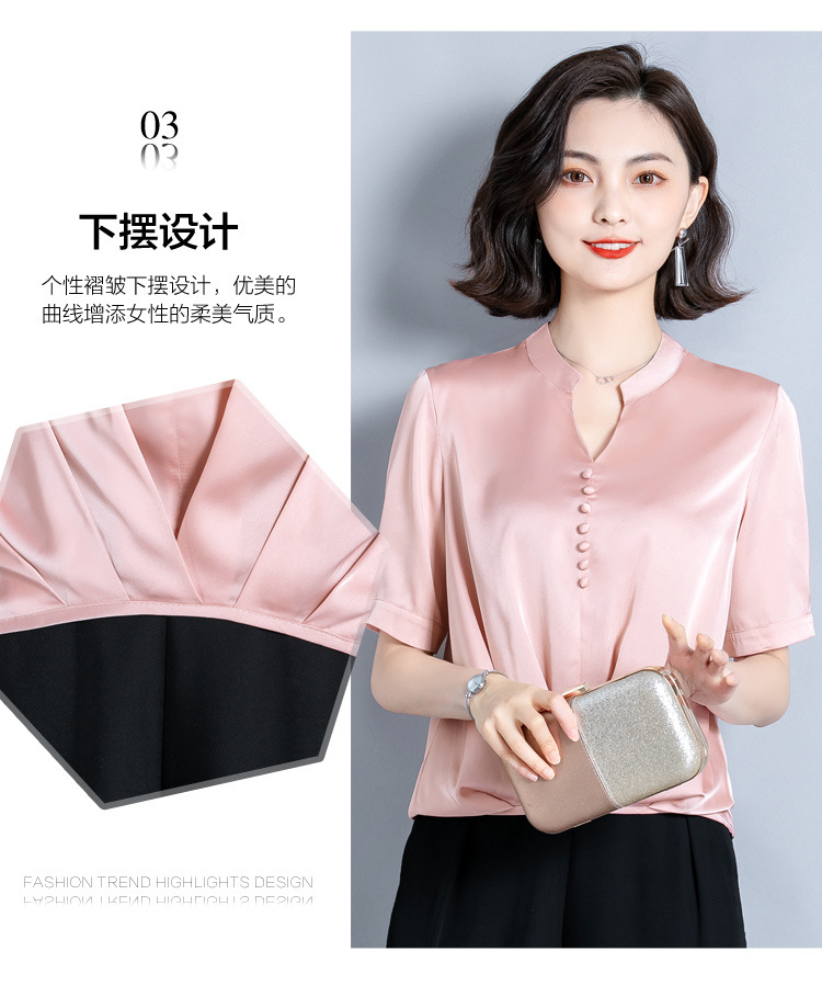 Chemisier en Mousseline de soie - Ref 3429309 Image 16