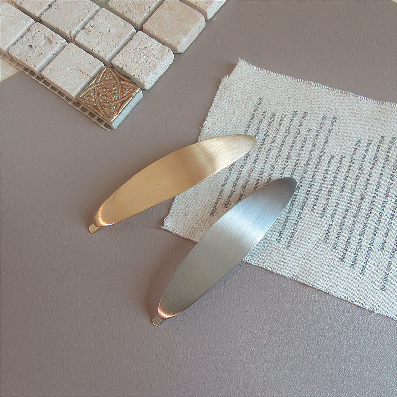 20g Weight Hair Clip Hair Accessories Type 1 Piece Quantity Basic Women's Adults Geometric Horse Metal Handmade Hair Clip