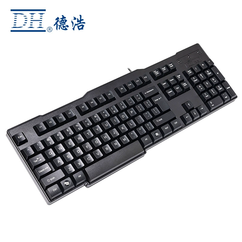 Кабель DH Dehao KB-702 компьютерный клавиатура стол типа офис бытовой оптом PS/2 Юанко USB