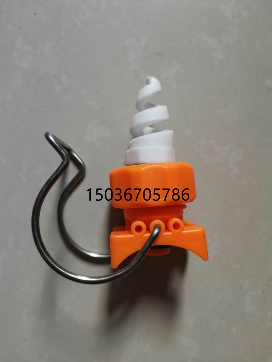 夹扣可调多向螺旋喷嘴电泳电镀前处理球形涂装清洗机锥形喷淋喷头