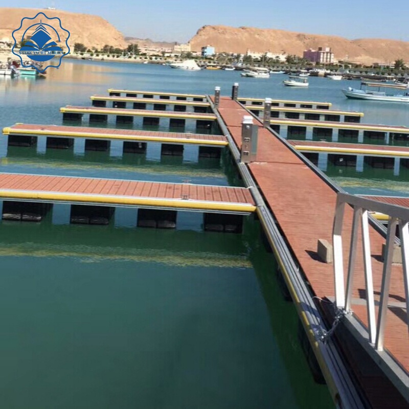 Marina Aluminum Alloy Frame Floating Bridge, Floating Box, Floating Platform, Dock, Leisure Water Viewing Area, Inflatable Fish Pond