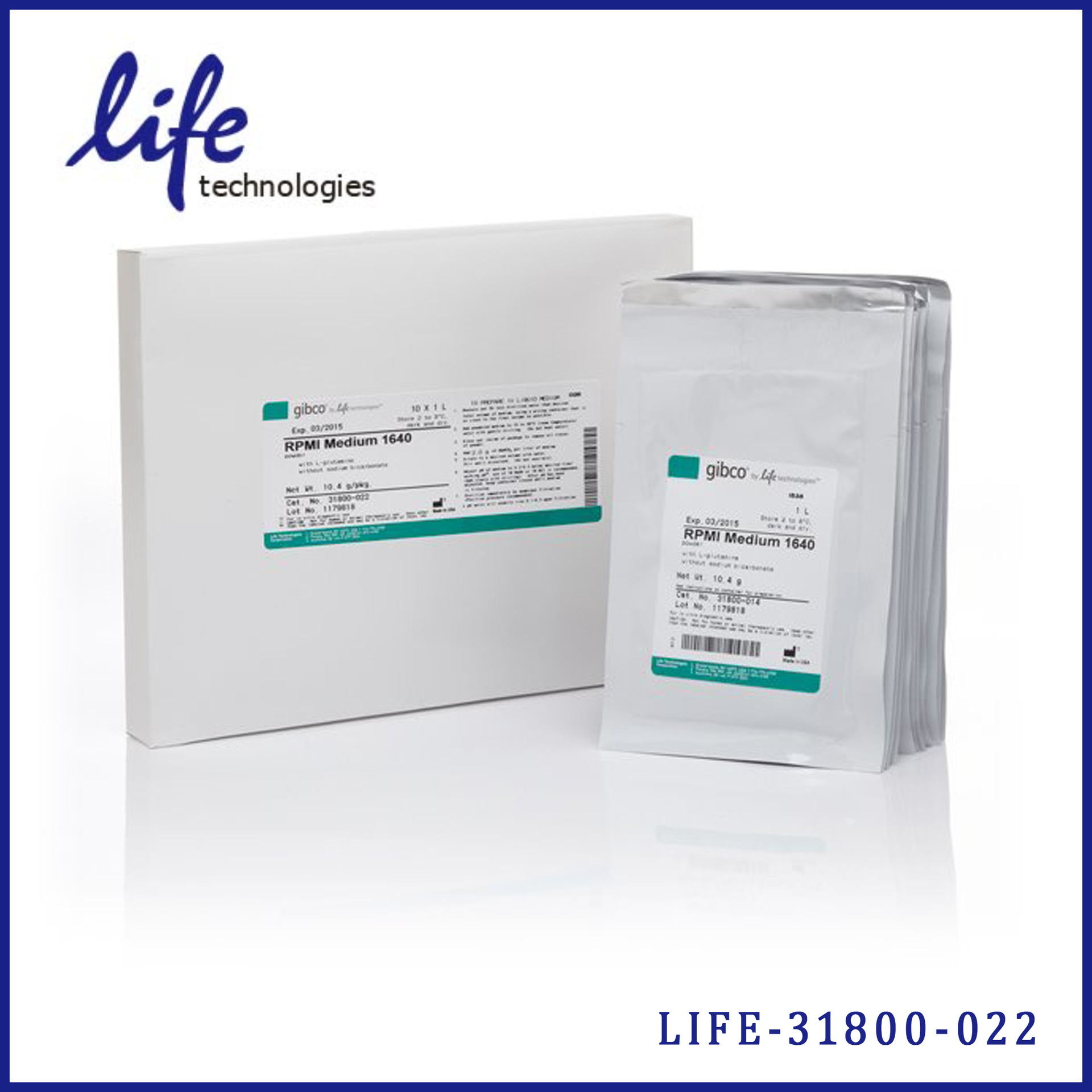 LIFE 31800-022 31800-022 干粉培养基，10*1L