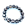 Agate bracelet, line eye pencil, rosary with round beads, wholesale