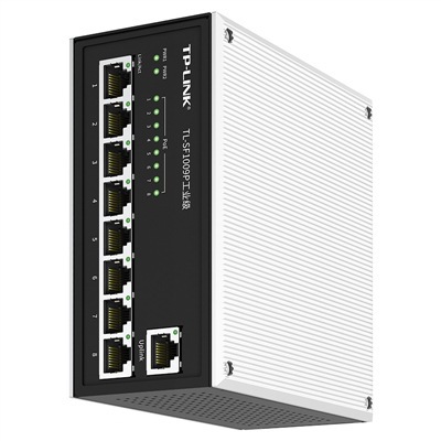 TP-LINK普联 TL-SF1009P工业级 8口工业级以太网PoE交换机/9FE
